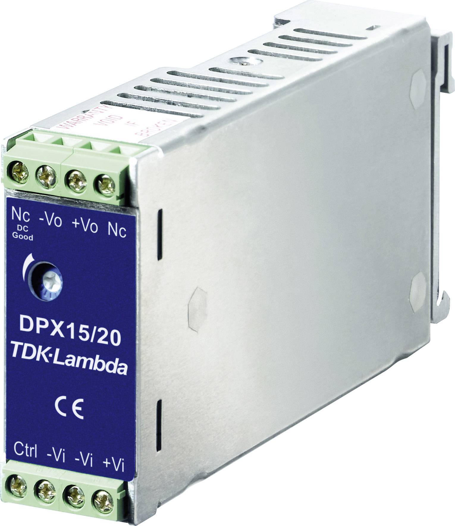Convertisseur DC/DC pour rail DIN 5 V/DC 3 000 mA 15 W TDK-Lambda DPX15-48WS05