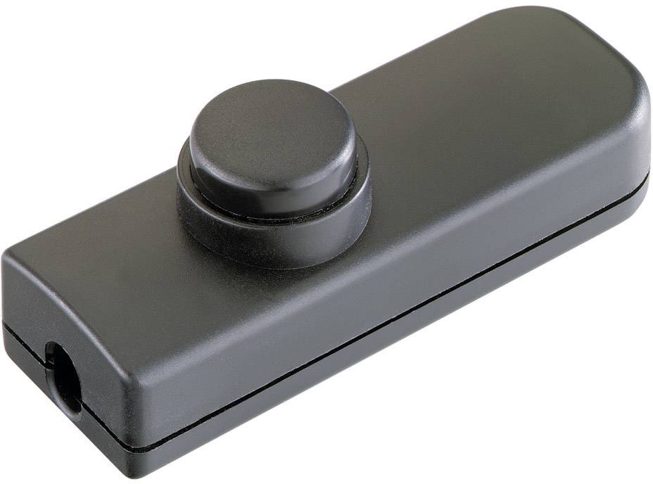 Interrupteur série à tirette interBär 8011-004.01 noir 1 x Off/On 2 A 1 pc(s)
