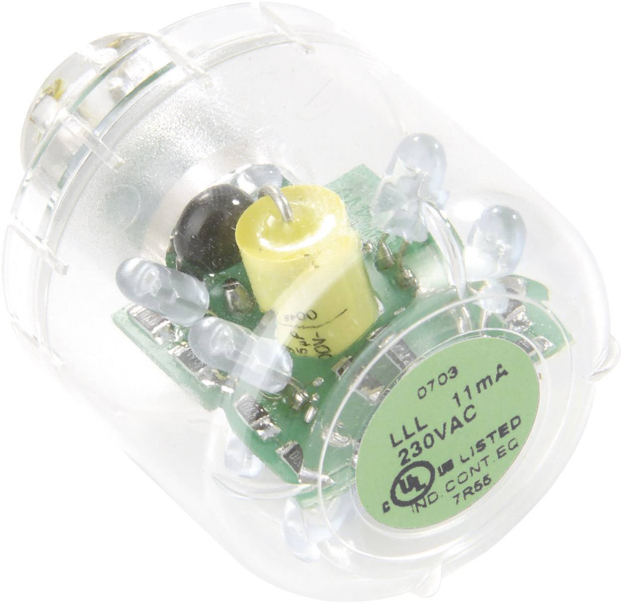 Auer Signalgeräte LLL Ampoule LED vert lumière permanente adapté pour série (technique de signalisation) Colonne de signalisation