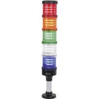 Elément de colonne de signalisation Auer Signalgeräte XLL 900002900 12 - 240 V AC/DC lumière permanente N/A IP66 1 pc(s) Elément de colonne de signalisation Auer Signalgeräte XLL 900002900 12 - 240 V AC/DC lumière permanente N/A IP66 1 pc(s)