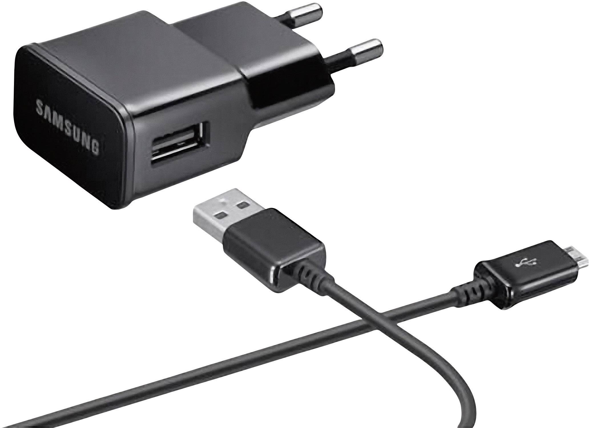 Chargeur micro-USB 2 ampères Samsung ETA-U90EWEG noir