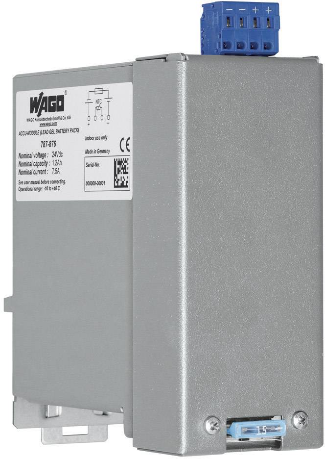 Alimentation rail DIN WAGO 787-876 24 V/DC 7.5 A 180 W 2 x