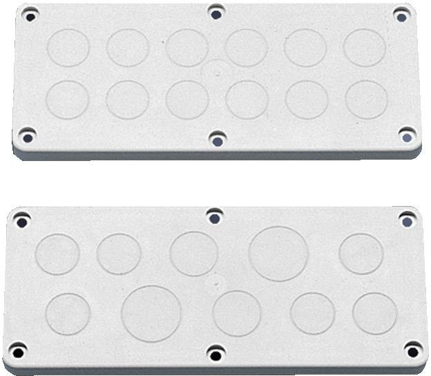 Plaque de traversée de câble Rittal 1582.000 gris clair (RAL 7035) 5 pc(s)