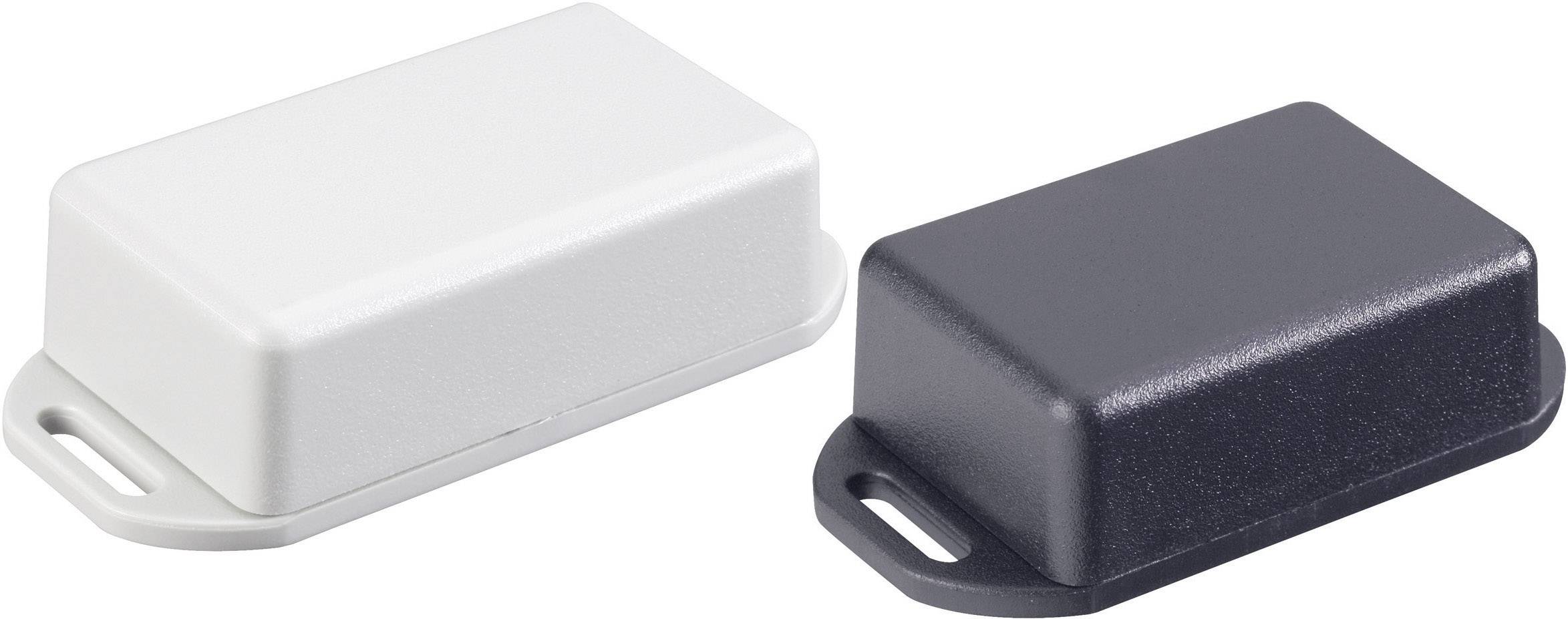 Boîtier Euro Hammond Electronics 1551LFLBK ABS noir 80 x 40 x 15