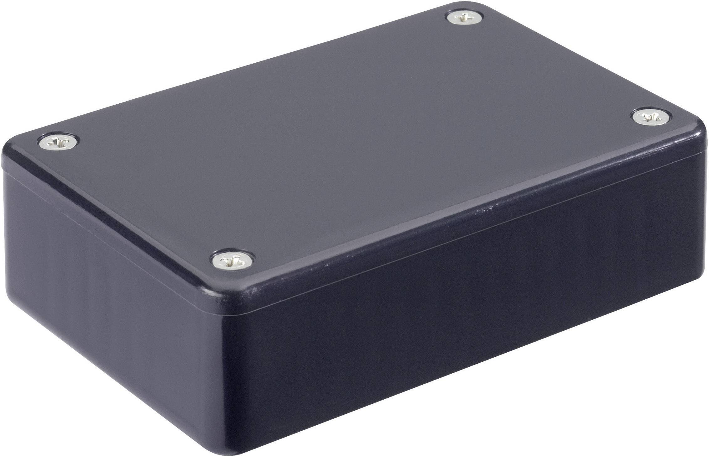 Boîtier Euro Hammond Electronics 1591MBK ABS noir 85 x 56 x 25 1 pc(s)