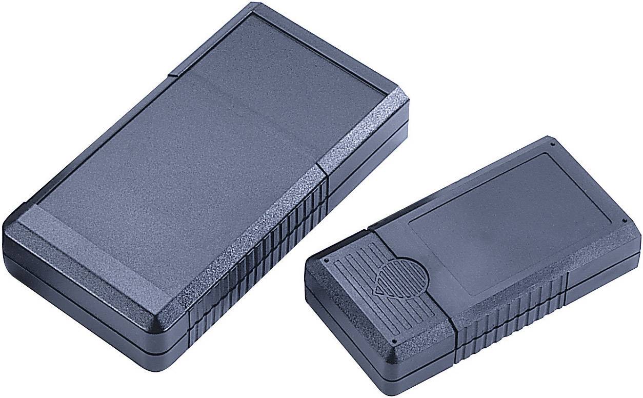 Deux appareils électroniques noirs rectangulaires de tailles différentes, côte à côte sur un fond blanc.