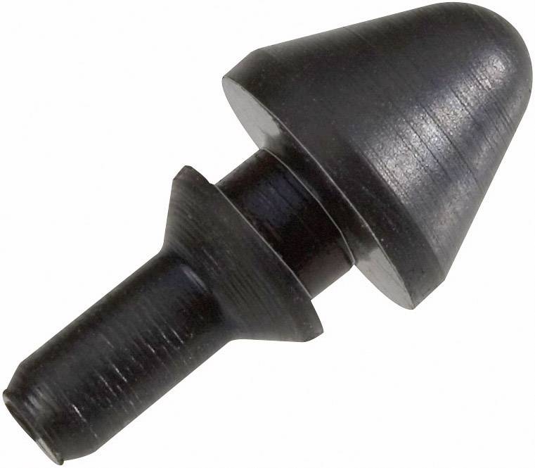 Amortisseur à clipser PB Fastener 1281-01 noir (Ø x H) 8 mm x 16.7 mm