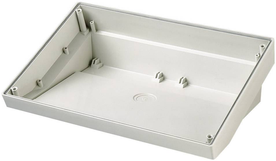 Boîtier pupitre OKW SL ABS gris-blanc (RAL 9002) (L x l x H) 180 x 264 x 86 mm 1 pc(s)
