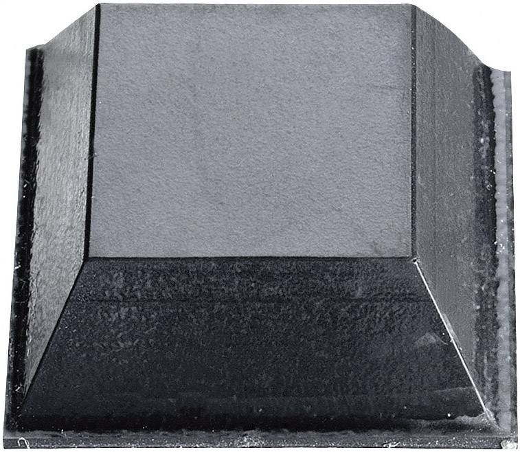 Butée de suspension 3M SJ5023S autocollant, carré noir (L x l x H) 20.6 x 20.6 x 7.6 mm
