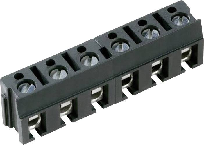 Bornier à vis PTR Hartmann AK 110/3DS-7,5-V 50110030070F 2.50 mm² Nombre de pôles 3 gris