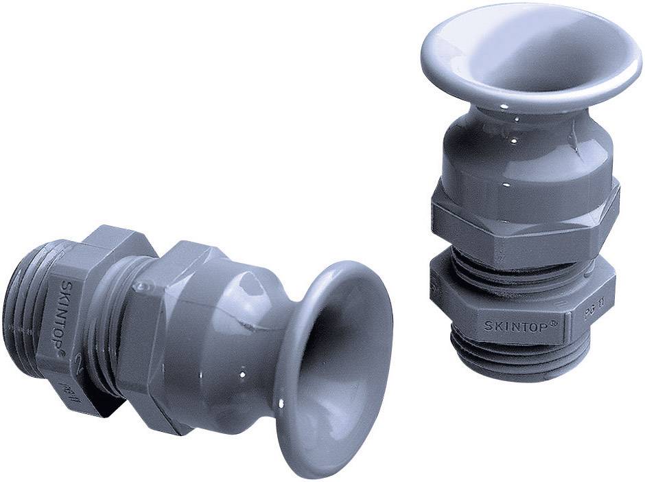 Presse-étoupe LAPP SKINTOP® BT PG13,5 53015430 avec protection anti courbure PG13.5 Polyamide gris-argent (RAL 7001)