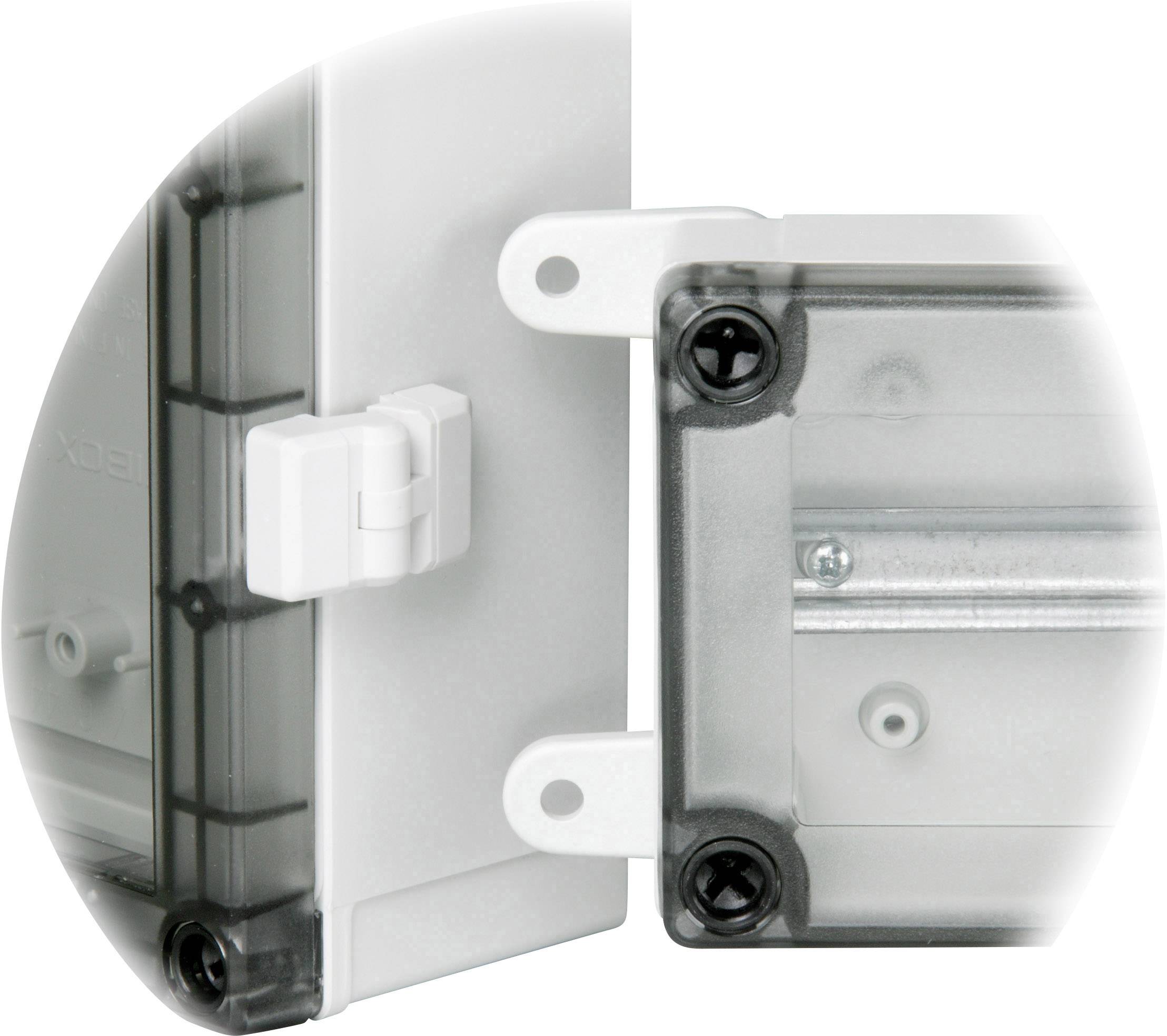 Support mural Fibox 8522346 Polyamide gris clair 4 pc(s)