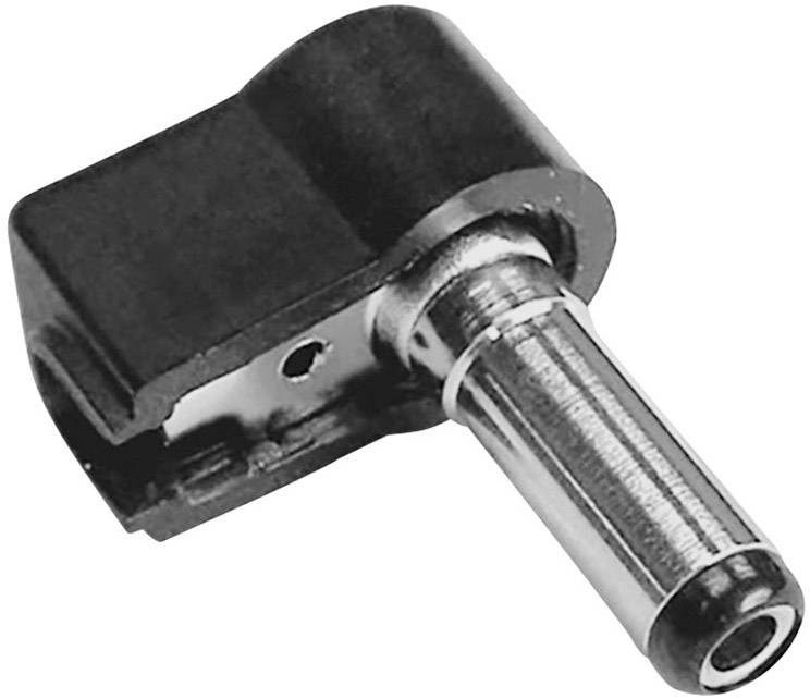 Connecteur basse tension mâle, coudé BKL Electronic 072140 Ø extérieur: 5.5 mm Ø intérieur: 2.5 mm 1 pc(s)