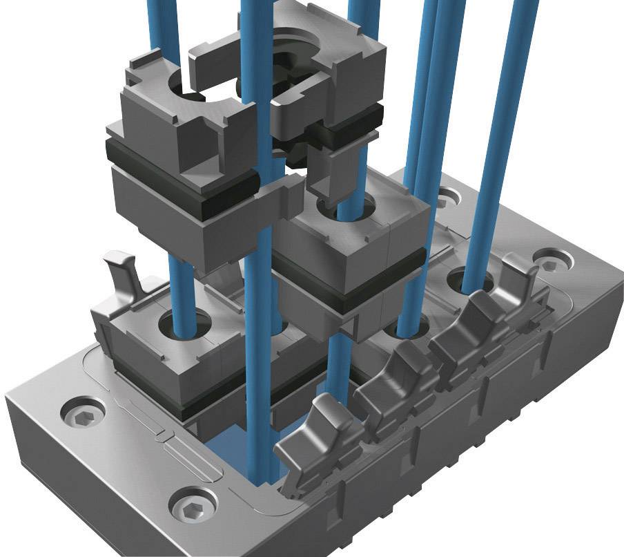 Passe-fils Rittal 2400.960 plein(e) Polyamide noir 10 pc(s)
