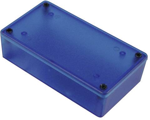 Boîtier universel Hammond Electronics 1591XXTTBU ABS bleu (transparent) 123 x 83 x 59 1 pc(s)
