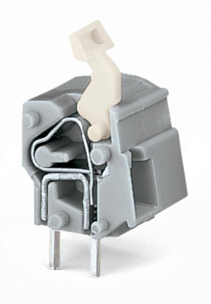 Bornier à ressort WAGO 257-651 2.50 mm² Nombre de pôles 1 gris 300 pc(s)