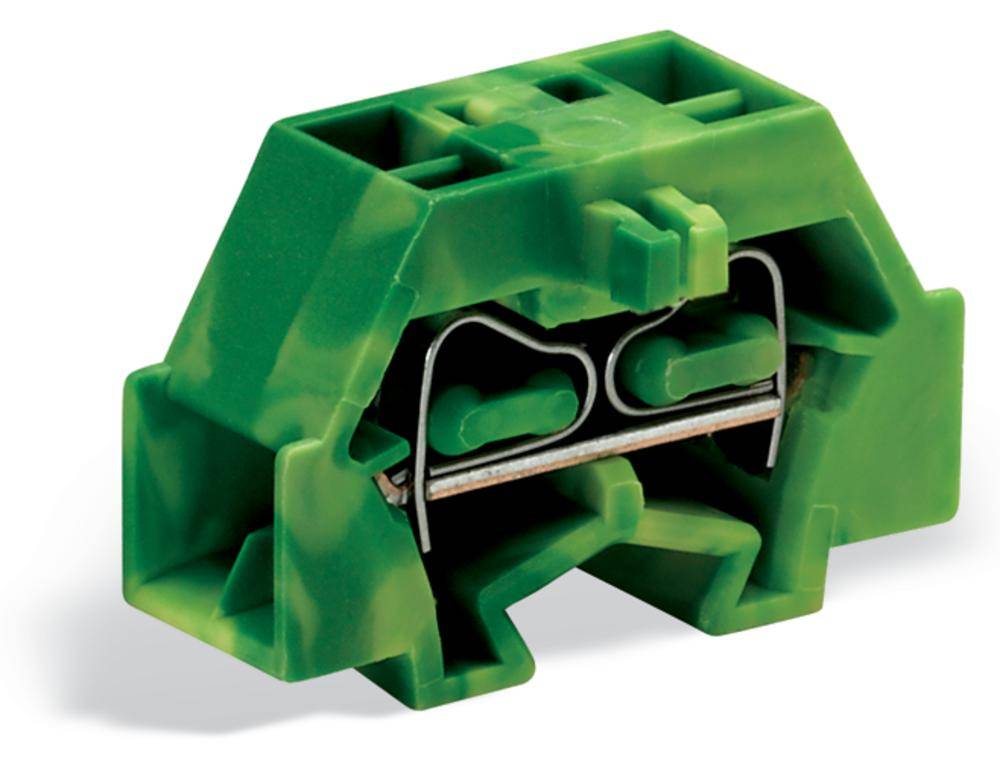 Borne d'extrémité WAGO 260-357 8 mm ressort de traction Affectation: terre vert, jaune 300 pc(s)