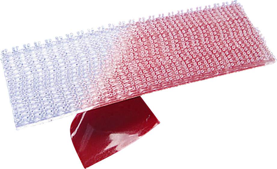 3M SJ 3560 Bande auto-agrippante à coller tête de champignon (L x l) 1000 mm x 25 mm translucide Marchandise vendue au mètre