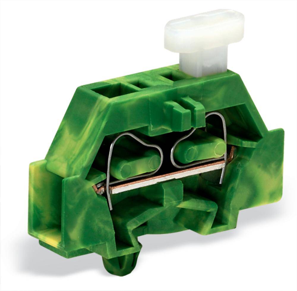 Borne d'extrémité WAGO 261-317/331-000 6 mm ressort de traction Affectation: terre vert, jaune 200 pc(s)