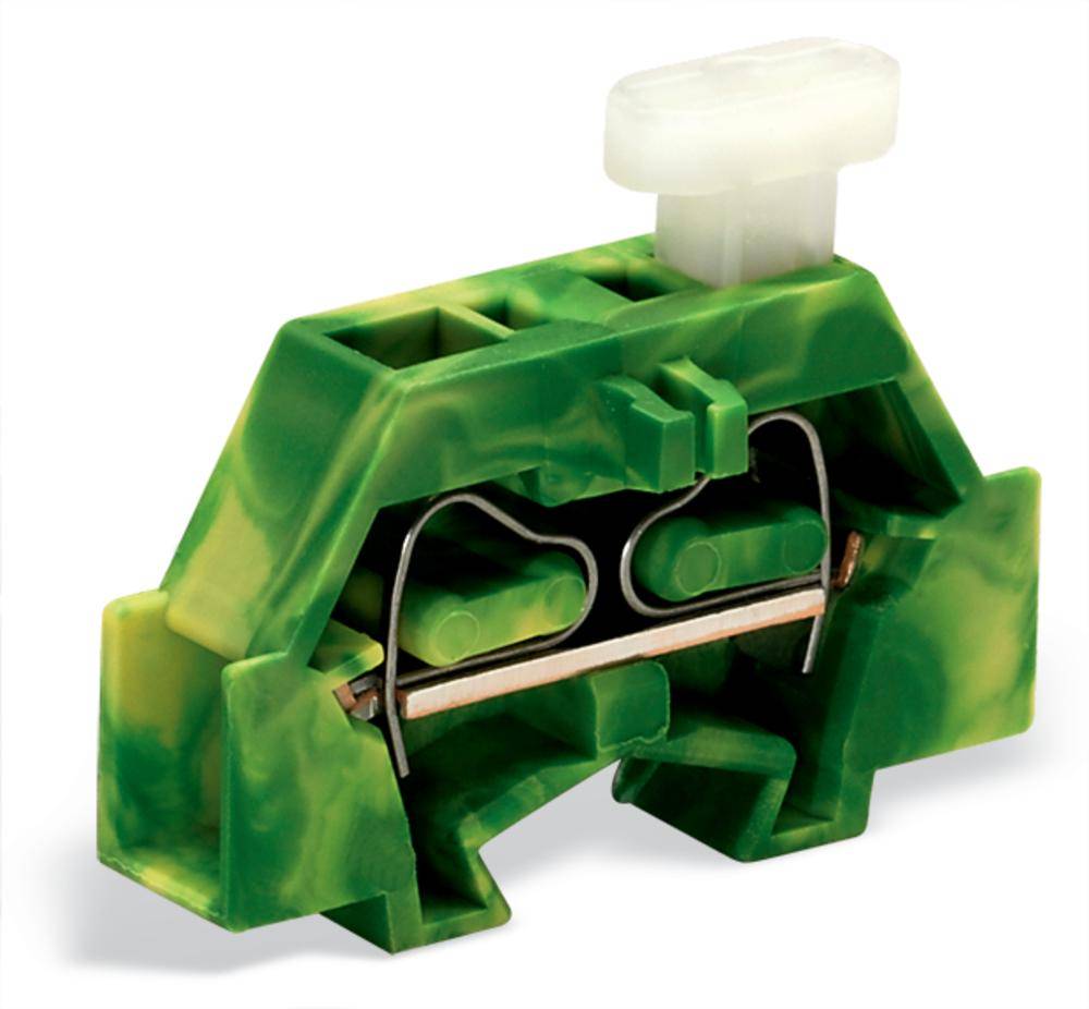Borne d'extrémité WAGO 261-327/331-000 6 mm ressort de traction Affectation: terre vert, jaune 200 pc(s)