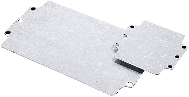 Plaque de montage Rittal 9110.700 (L x l) 107 mm x 207 mm Tôle d'acier 1 pc(s)