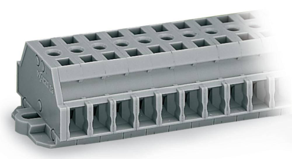 Bornier WAGO 261-428 6 mm ressort de traction Affectation: L gris 50 pc(s)