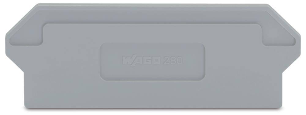 Support en plastique gris avec l'inscription 