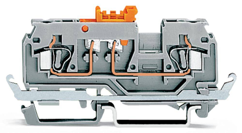 Bloc de jonction à fonction WAGO 280-880 5 mm ressort de traction orange 50 pc(s)