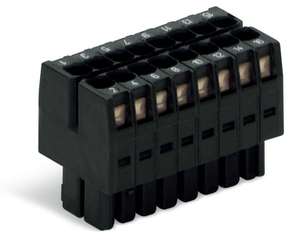 Boîtier femelle pour câble série 713 WAGO 713-1117/035-047 Nbr total de pôles 34 Pas: 3.50 mm 20 pc(s)