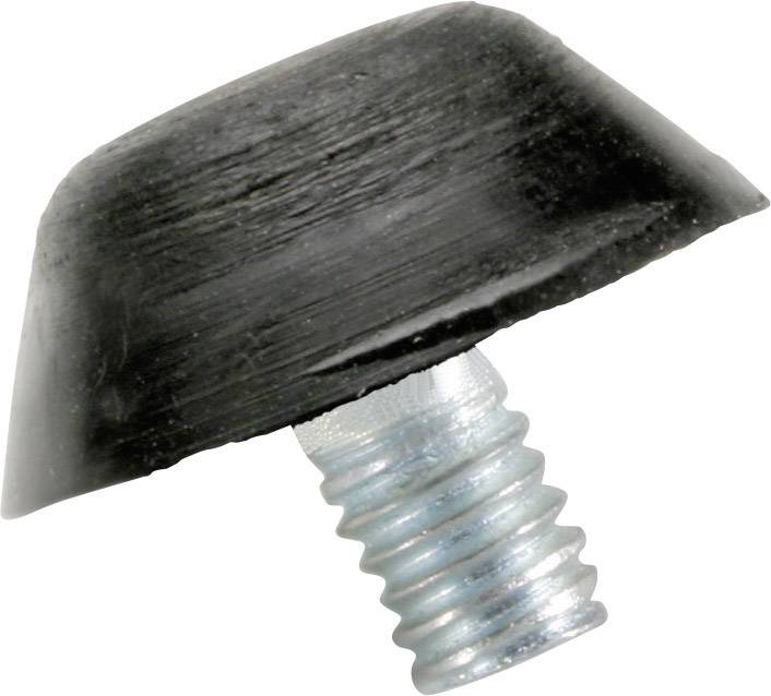 Butée de suspension PB Fastener 110077 conique noir (Ø x H) 14 mm x 6 mm
