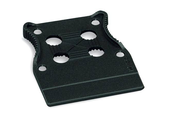 Plaque de décharge de traction WAGO 713-126 noir Contenu: 100 pc(s)