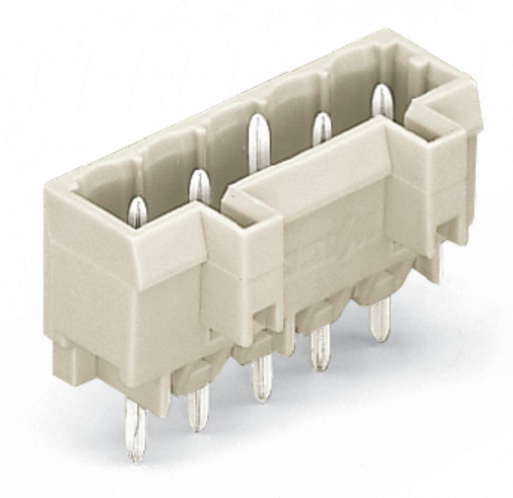 Barrette mâle (standard) série 2060 WAGO 721-135/001-040 Nbr total de pôles 5 Pas: 5 mm 200 pc(s)