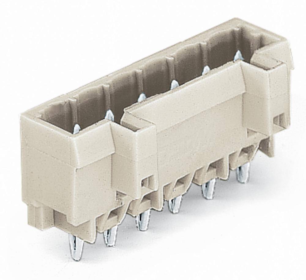 Barrette mâle (standard) série 2060 WAGO 721-172/100-000 Nbr total de pôles 12 Pas: 5 mm 100 pc(s)