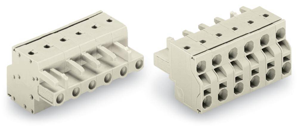 Boîtier femelle pour câble série 721 WAGO 721-2204/026-000 Nbr total de pôles 4 Pas: 7.50 mm 50 pc(s)
