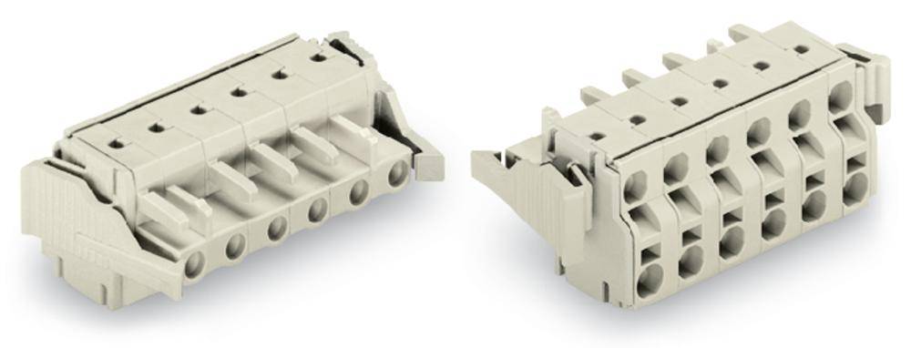 Boîtier femelle pour câble série 721 WAGO 721-2205/037-000 Nbr total de pôles 5 Pas: 7.50 mm 50 pc(s)