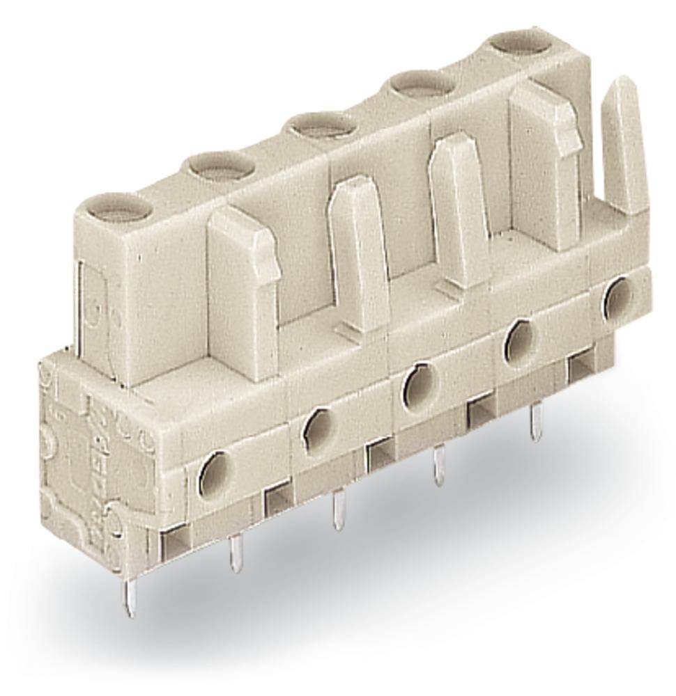 Boîtier femelle pour platines série 722 WAGO 722-735 Nbr total de pôles 5 Pas: 7.50 mm 50 pc(s)