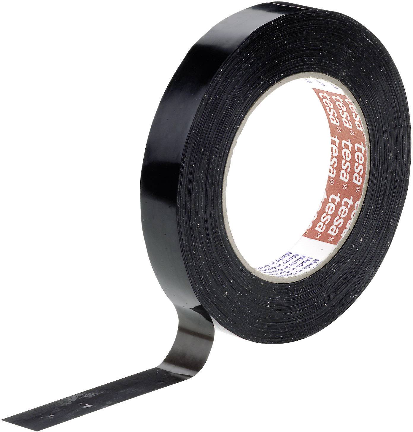 Ruban adhésif tesa 04288-00082-00 noir (L x l) 66 m x 50 mm caoutchouc 1 pc(s)