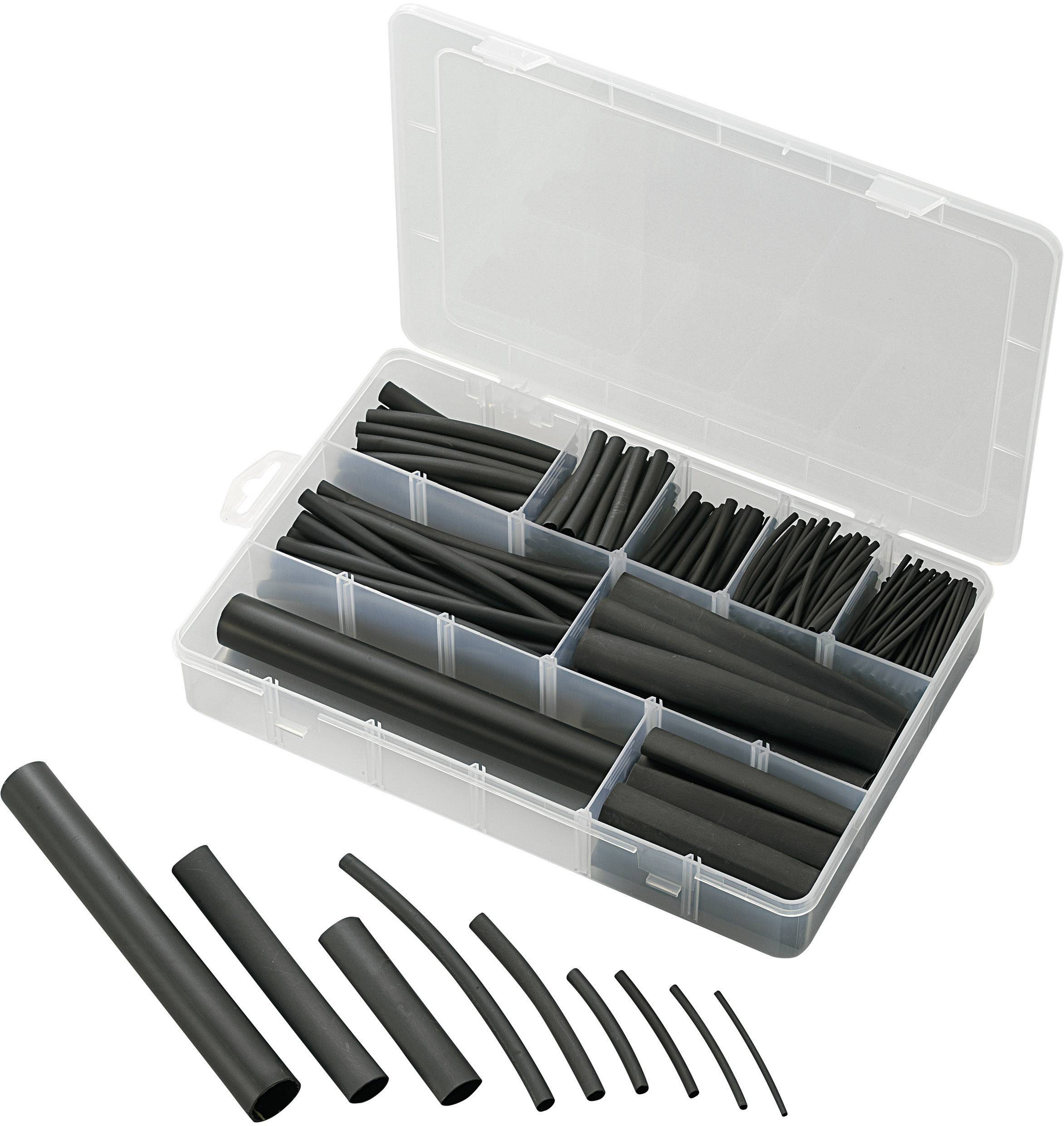 Assortiment de gaines thermorétractables 2:1, 3:1, 4:1, 6:1 TRU COMPONENTS 1572181 302 pièces