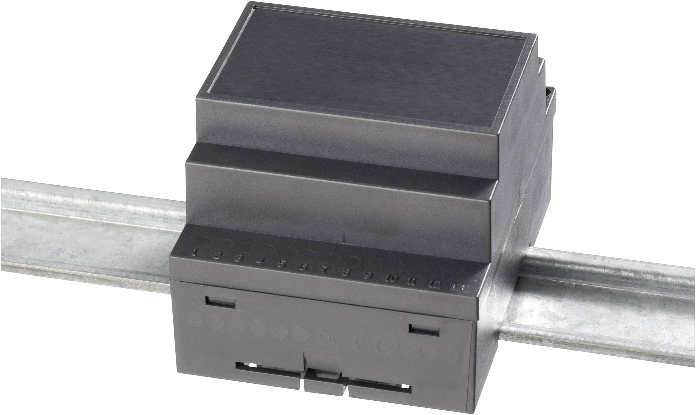 Boîtier pour rail Weltron WMH/4TE#001 ABS 71.5 x 91 x 62 1 pc(s)