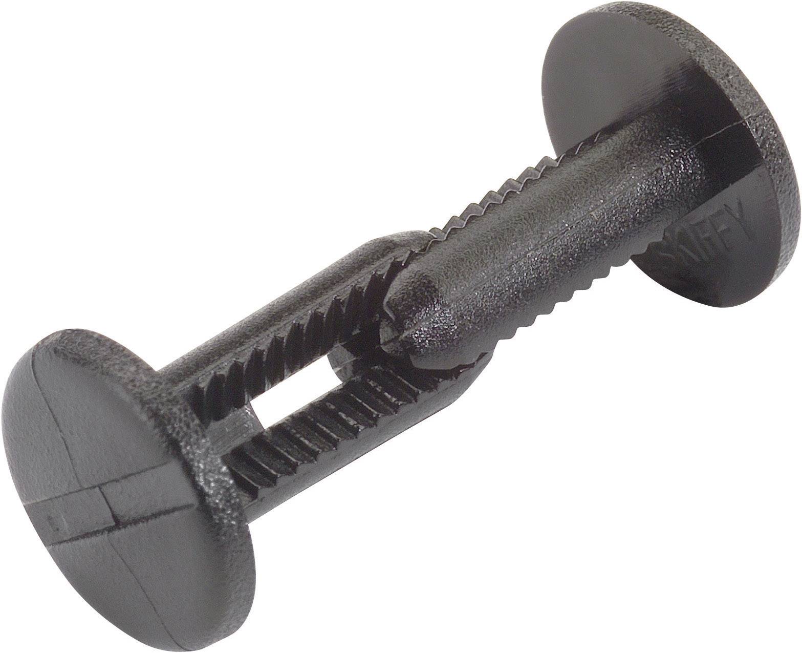 Rivet à expansion PB Fastener 096 0655 599 01-X Ø du trou 5.5 mm PA noir 10 pc(s)