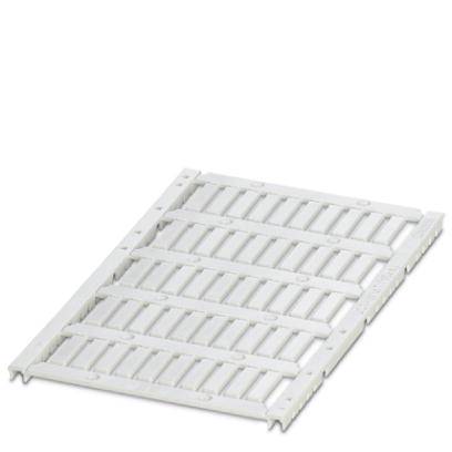 Une palette en plastique blanc avec des renforts nervurés, couramment utilisée dans les entrepôts pour transporter et stocker des marchandises.