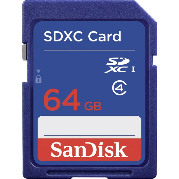 SanDisk SDSDB-064G-B35 Carte SDXC 64 GB Class 4 SanDisk SDSDB-064G-B35 Carte SDXC 64 GB Class 4