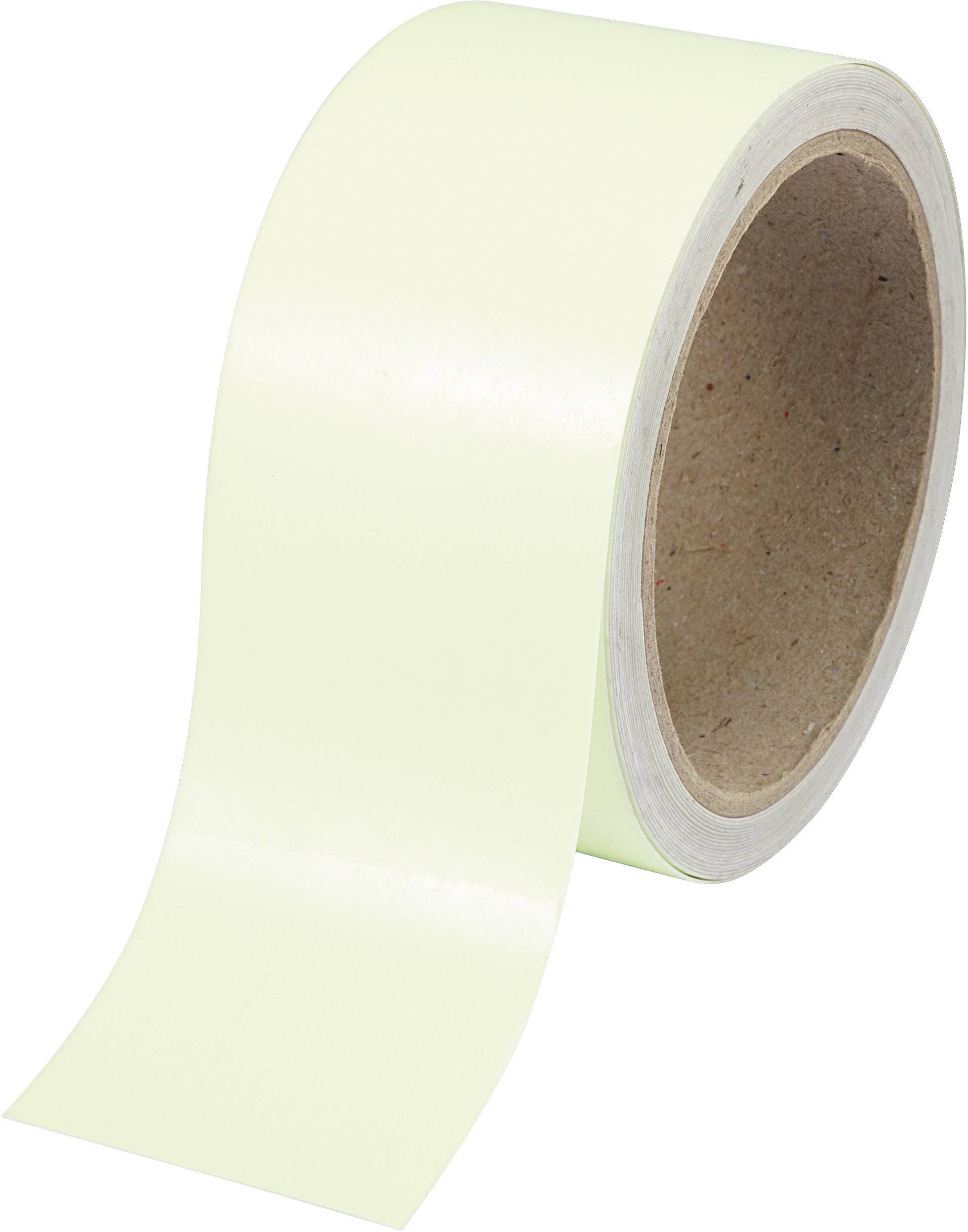 Un rouleau de ruban adhésif beige avec une extrémité déroulée, posé sur un fond blanc.