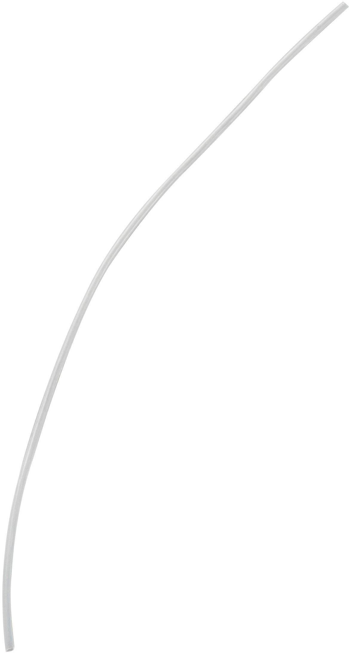 Une fine tige blanche et courbée sur un fond blanc.