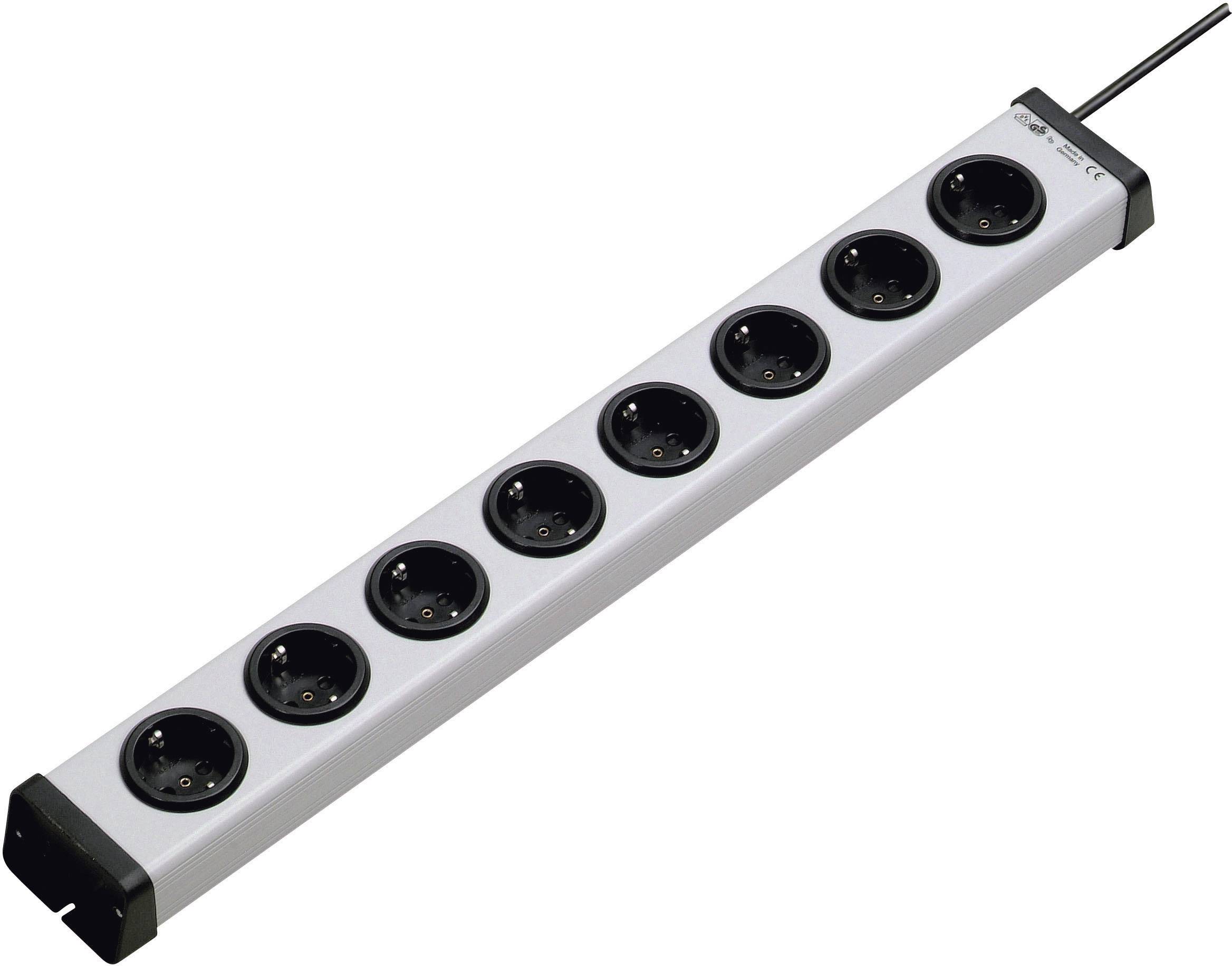 Multiprise x8 Ehmann Vario Linea 0200x00082301 gris