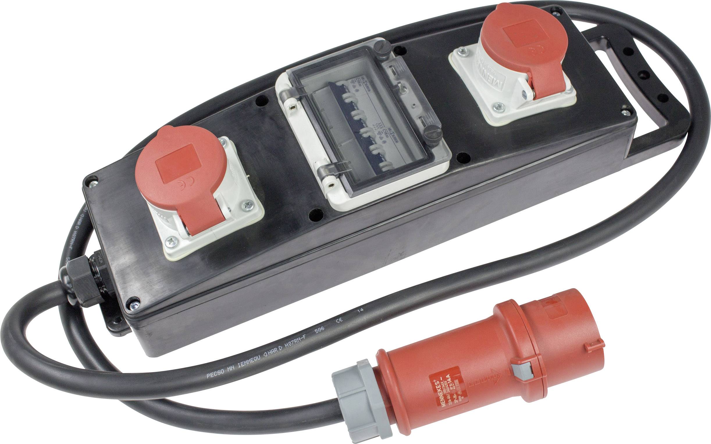 AS Schwabe Répartiteur de courant CEE S10 60806 400 V 32 A