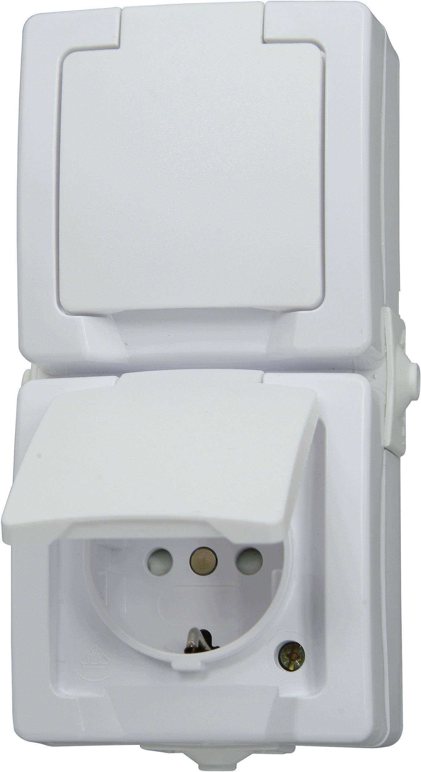 Prise électrique double Kopp 136902009