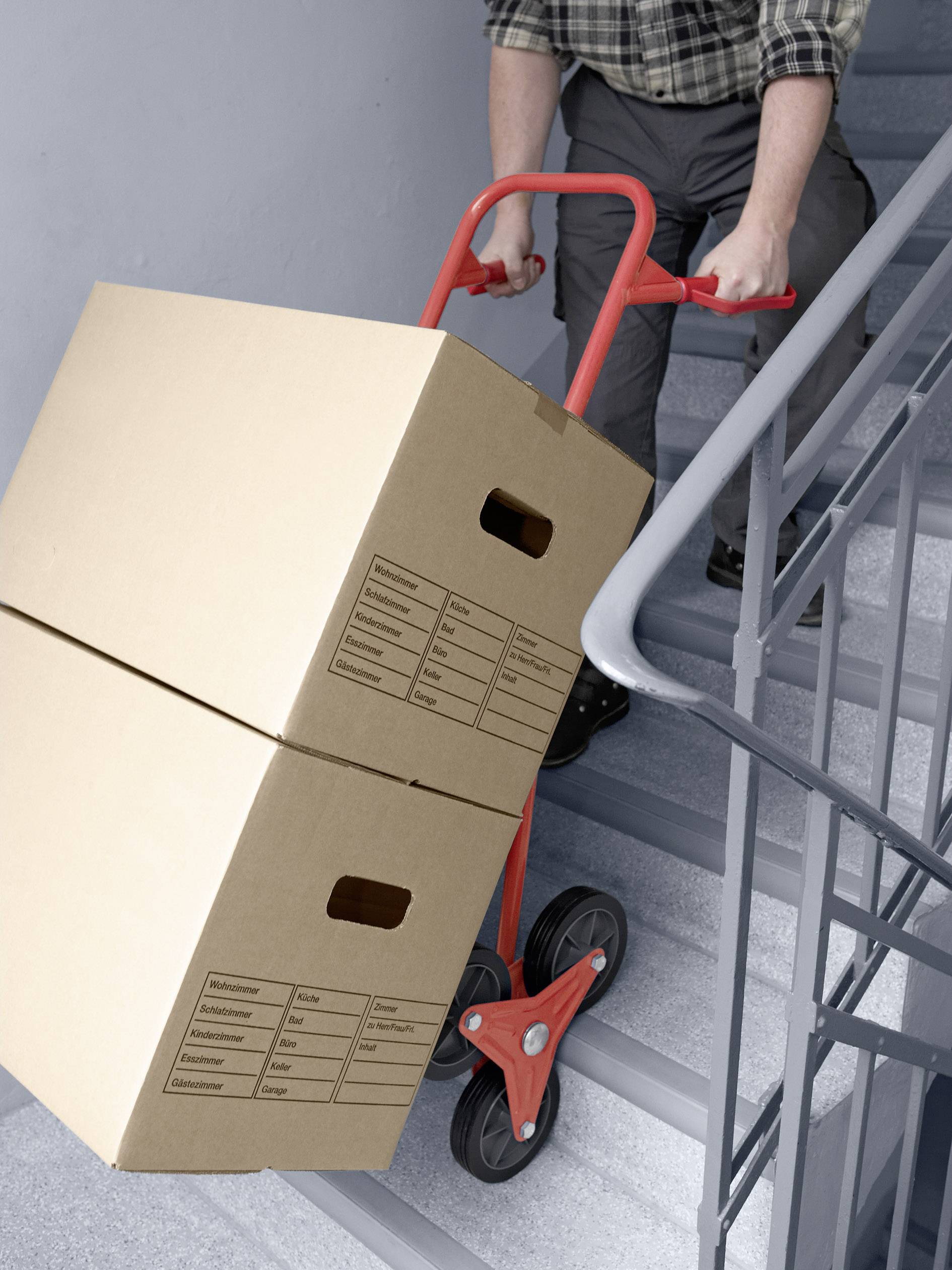 Diable monte-escalier pliable Meister Werkzeuge 8985750 Charge max: 120 kg acier 1 pc(s)