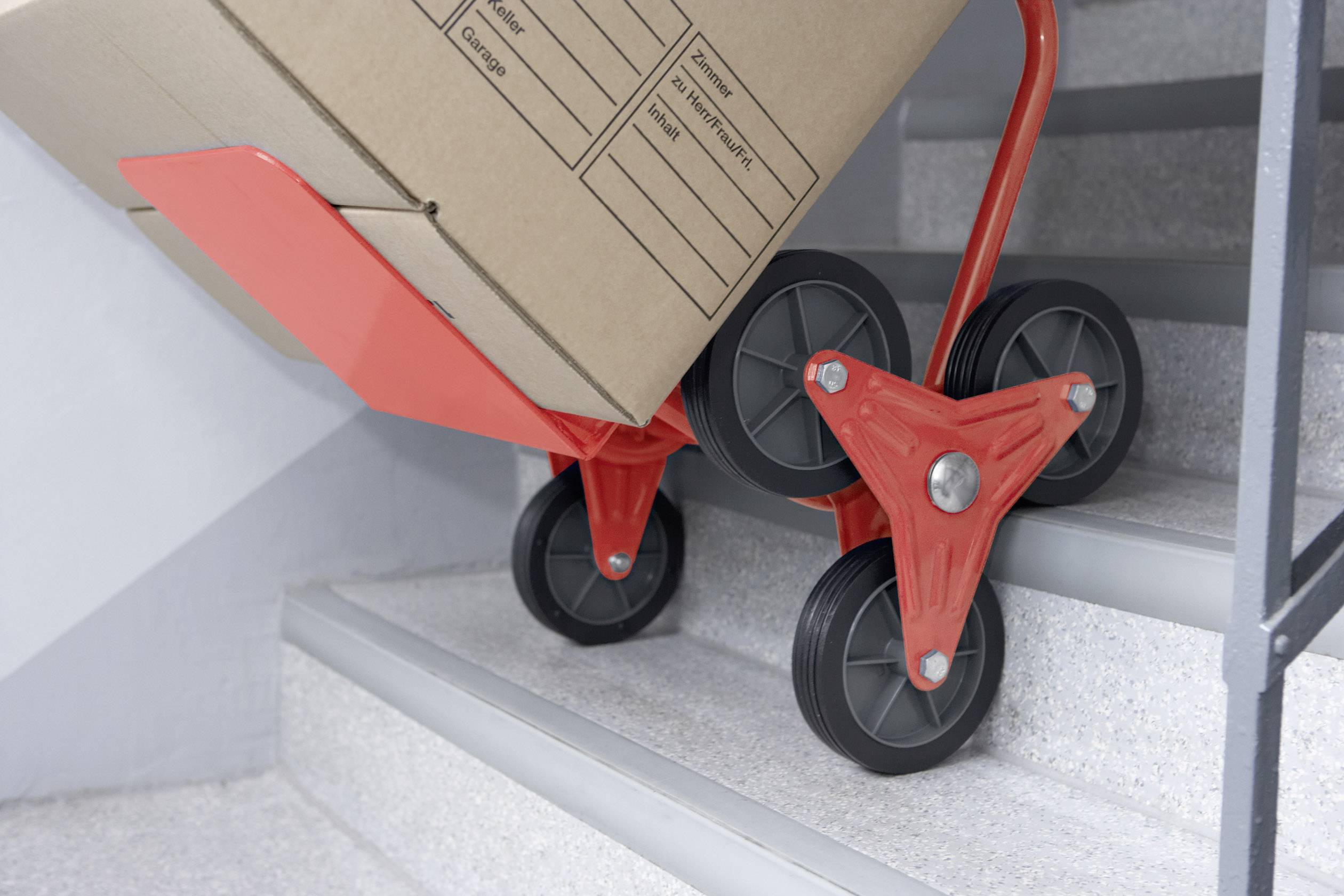 Diable monte-escalier pliable Meister Werkzeuge 8985750 Charge max: 120 kg acier 1 pc(s)