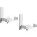Support mural pour haut-parleur B-Tech BT77-WH inclinable, mobile blanc 1 paire(s) Support mural pour haut-parleur B-Tech BT77-WH inclinable, mobile blanc 1 paire(s)